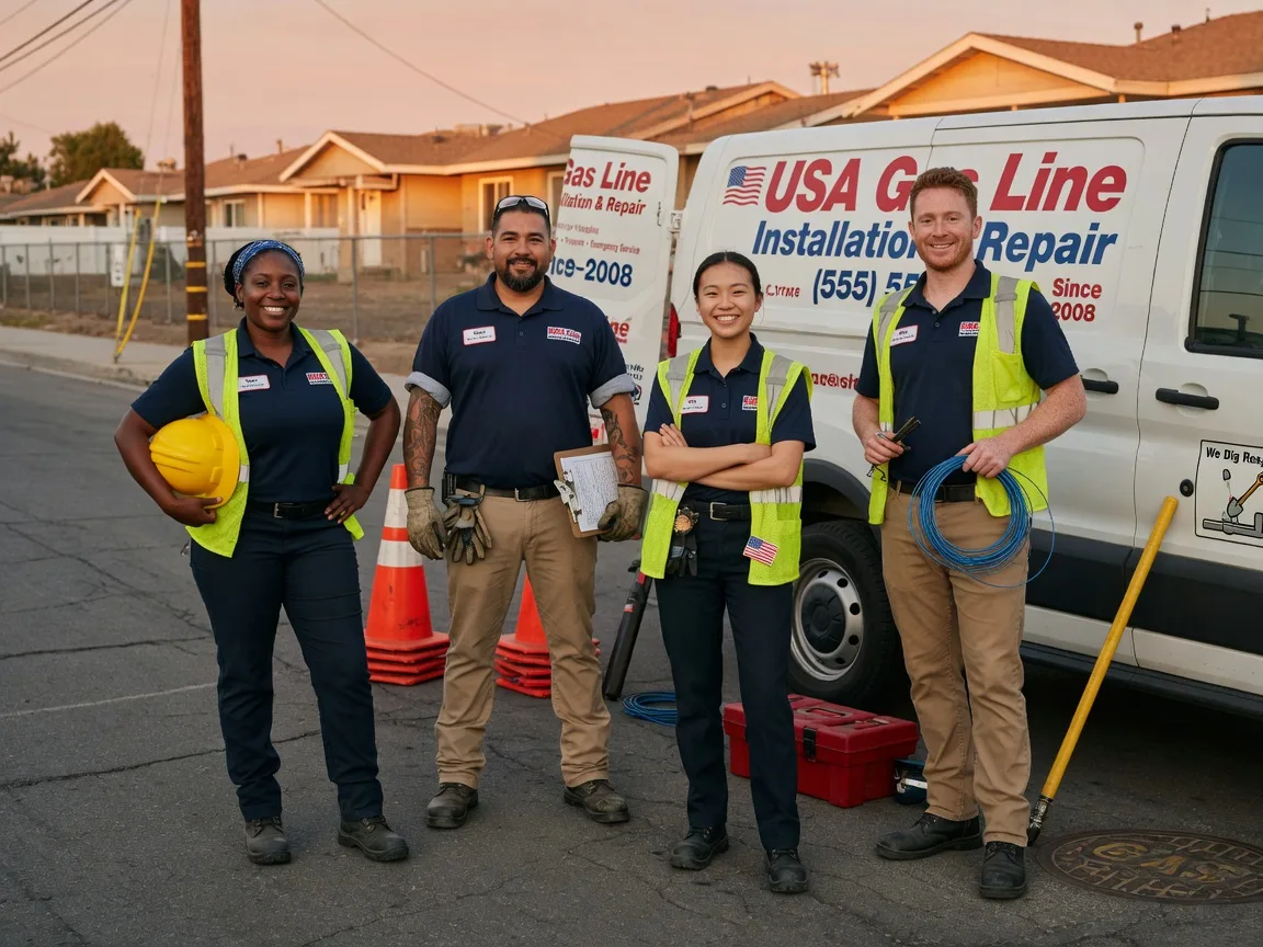 Gas Line Installation company in Rothbury, MI